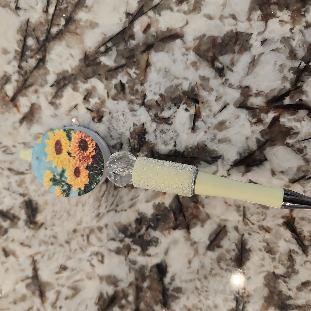 Handmade beaded pen